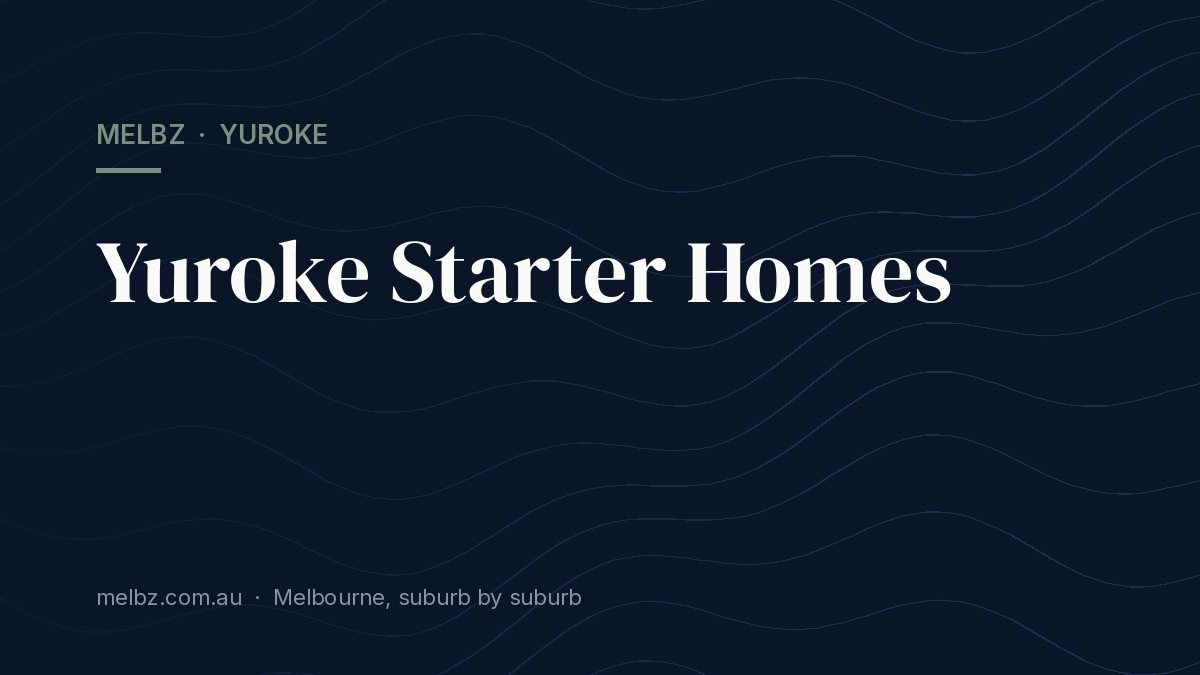 Title card: Yuroke Starter Homes