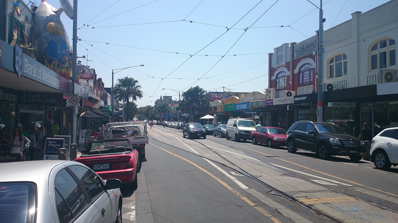 Acland Street in St Kilda