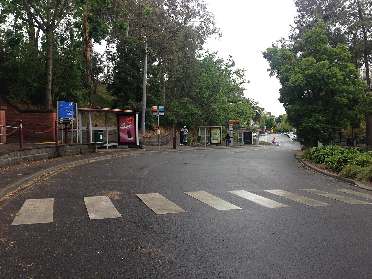 Bus interchange at Heidelberg Station
