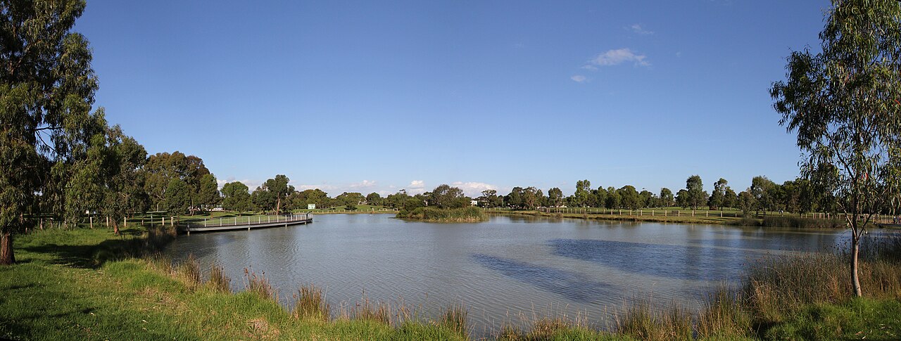 Lake at Elsternwick Park