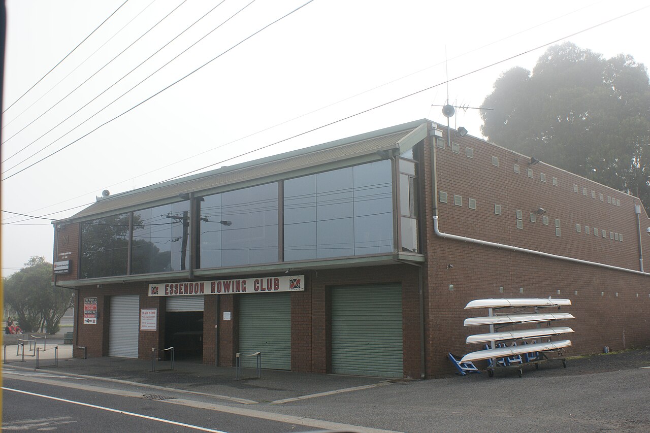 Essendon Rowing Club boathouse