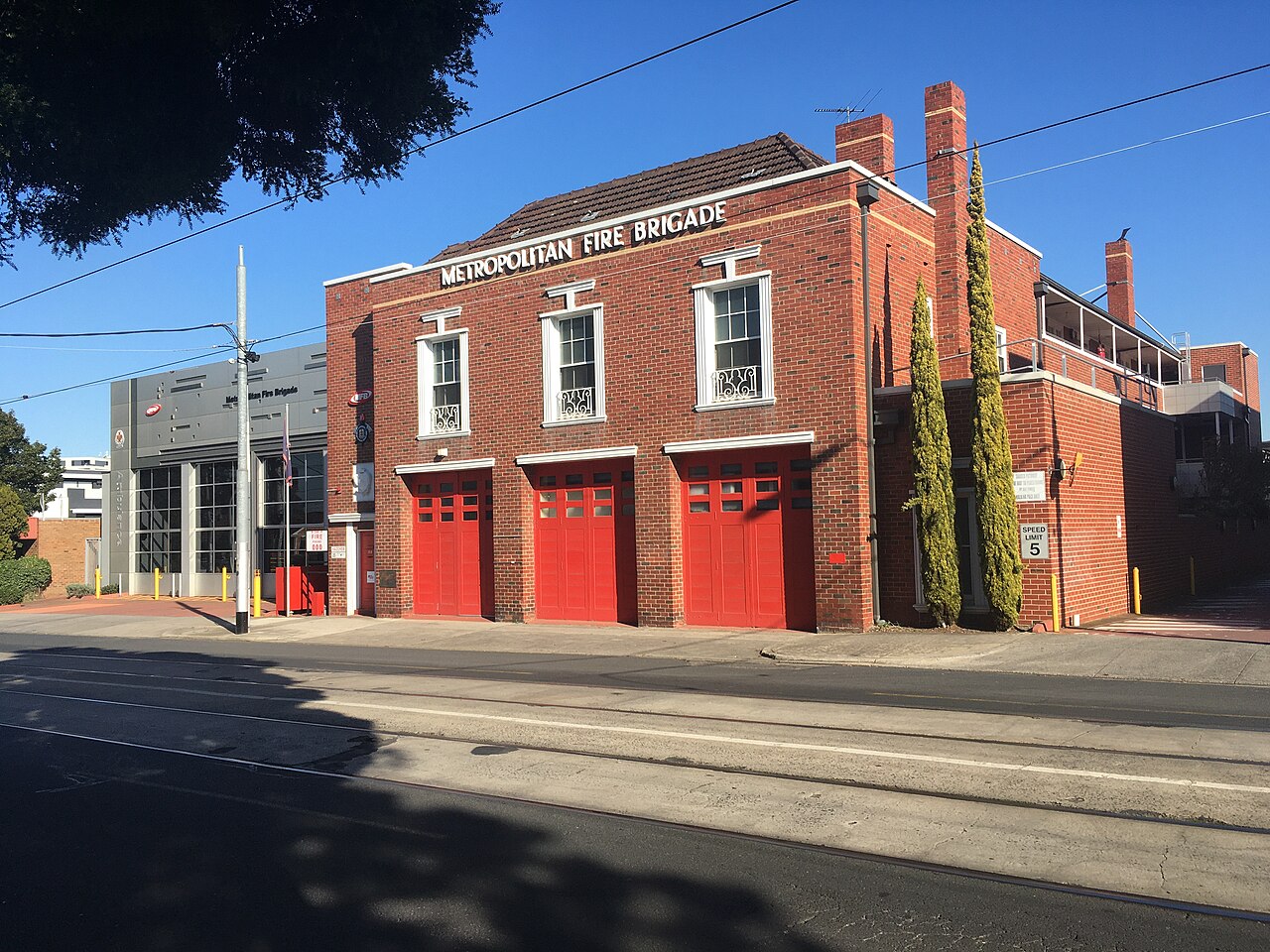 Footscray Fire Station on Droop Street