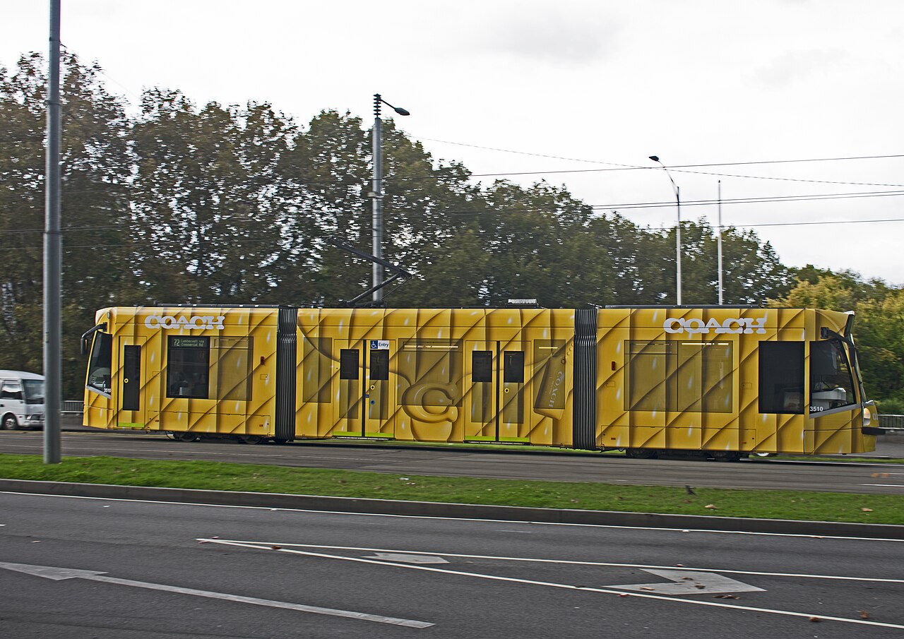 Tram 3510 on St Kilda Road