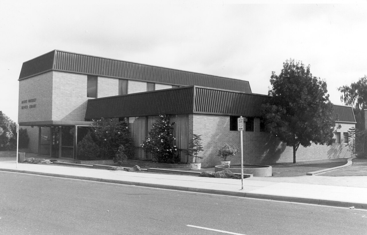 Mount Waverley Branch Library in 1976