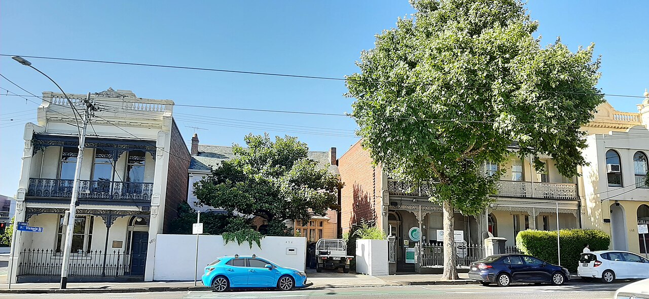 Osborne House with street trees