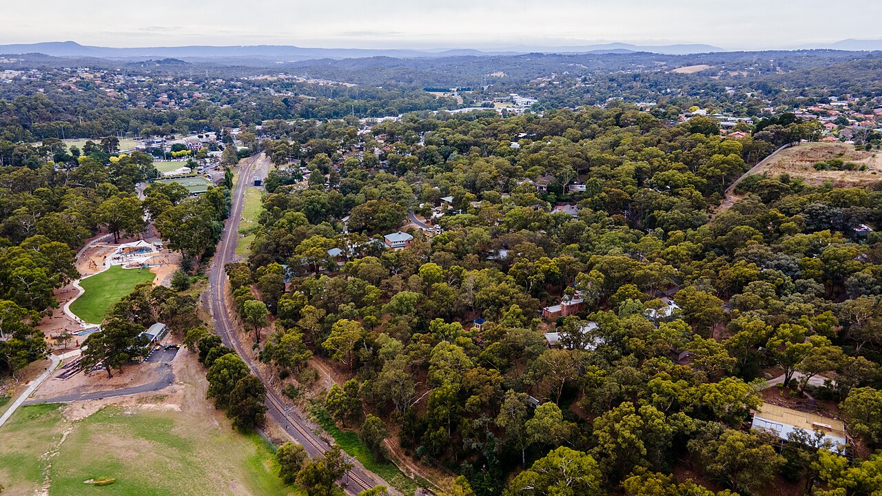 Overlooking Diamond Creek