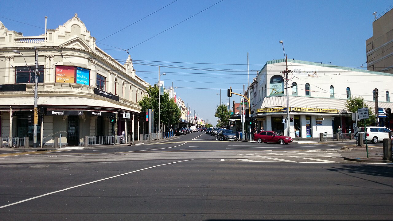 Puckle Street in Moonee Ponds