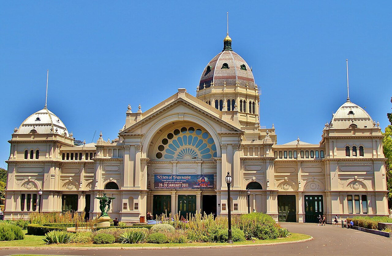 Royal Exhibition Building front facade
