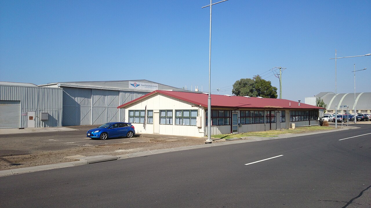 Royal Flying Doctor Service hangar