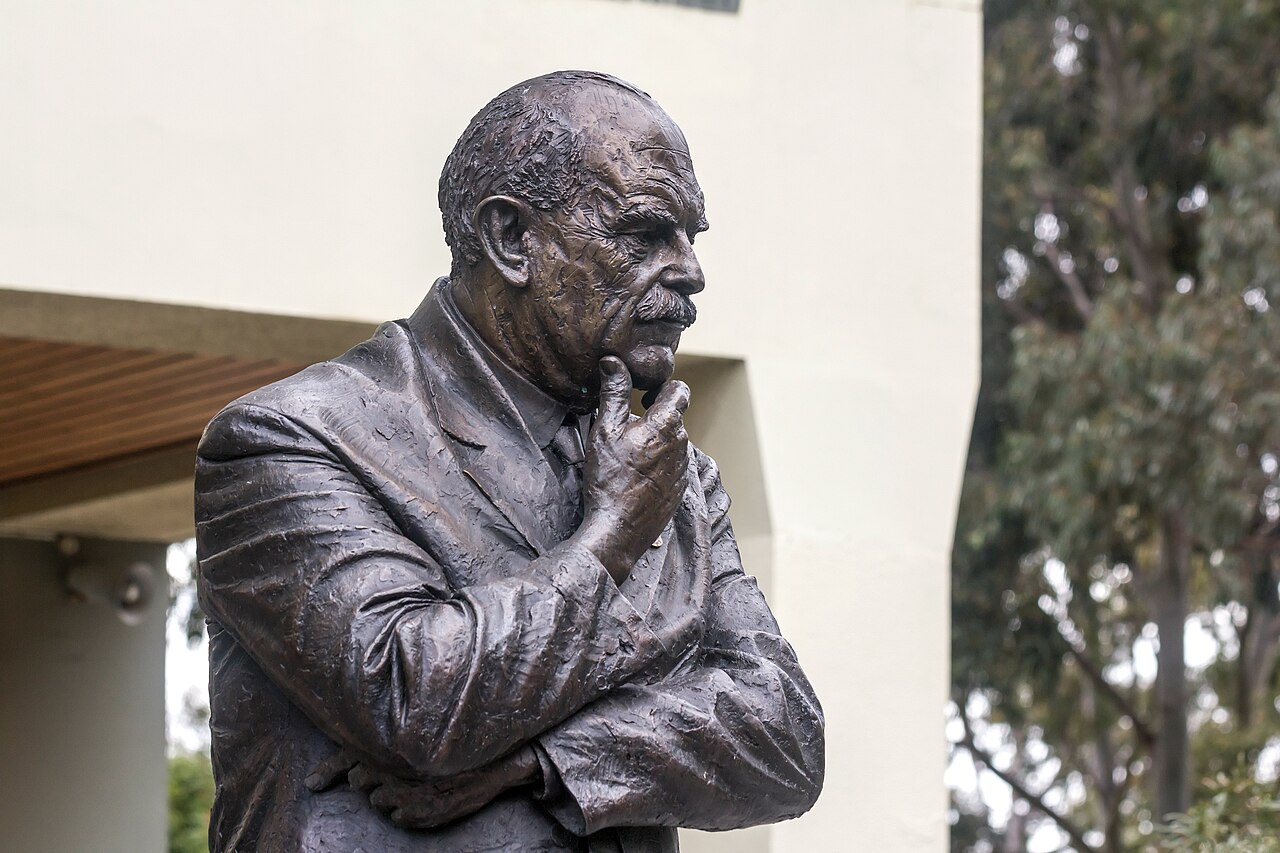 Statue of John Monash at Monash University
