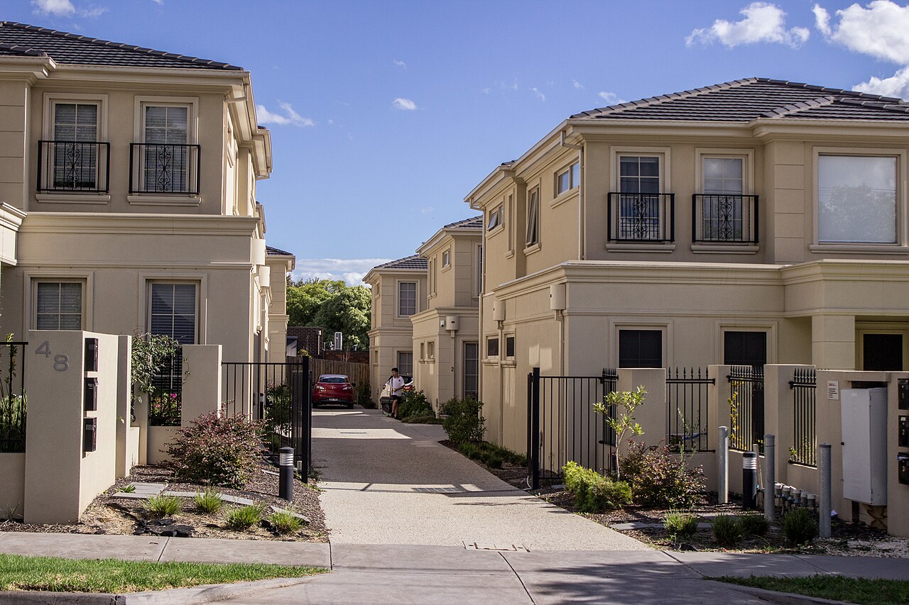 Townhouses on Maud Street