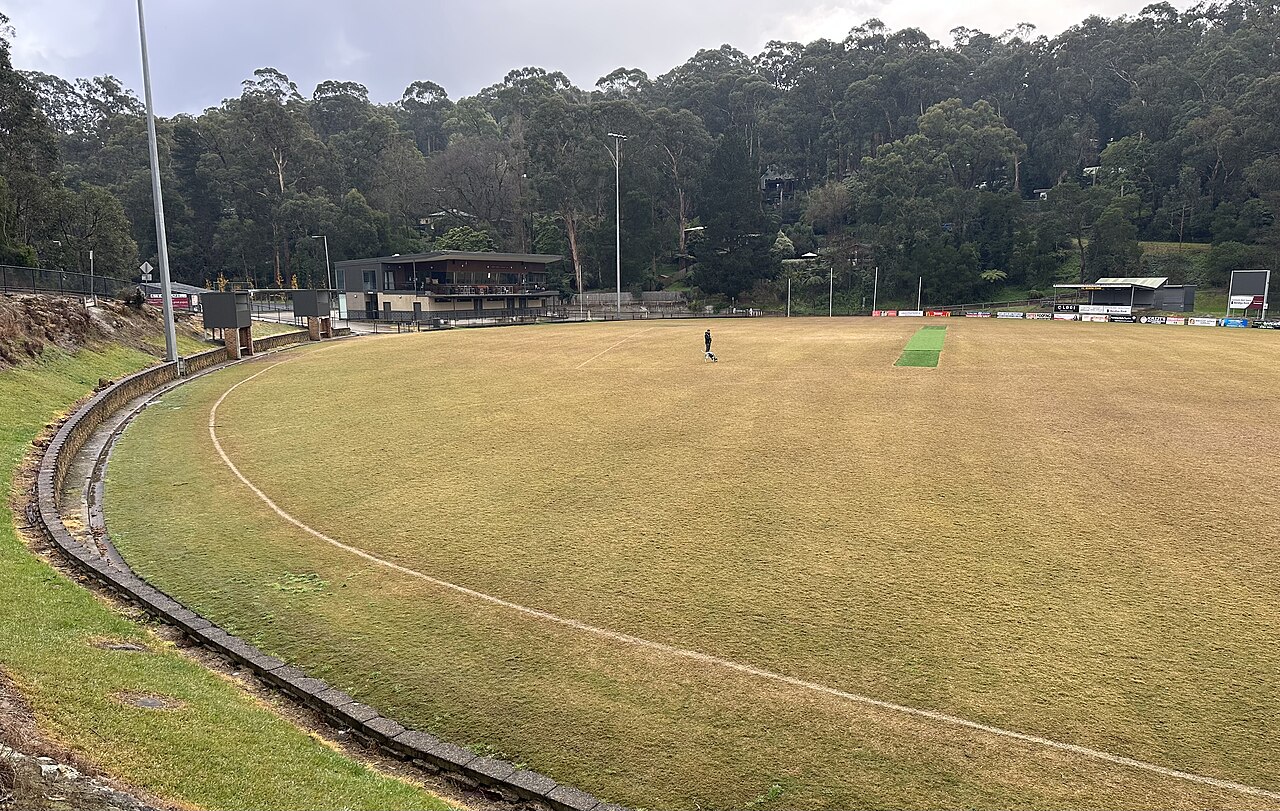 Oval at Upwey Recreation Reserve