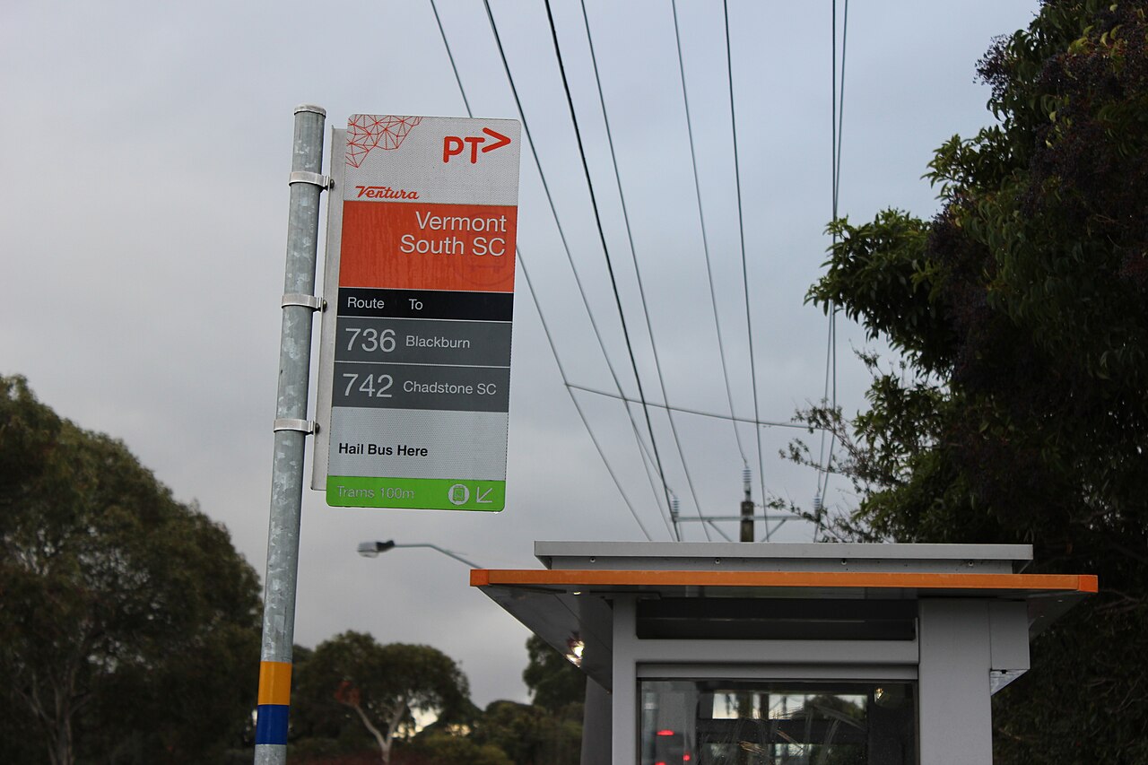 Vermont South Shopping Centre bus stop