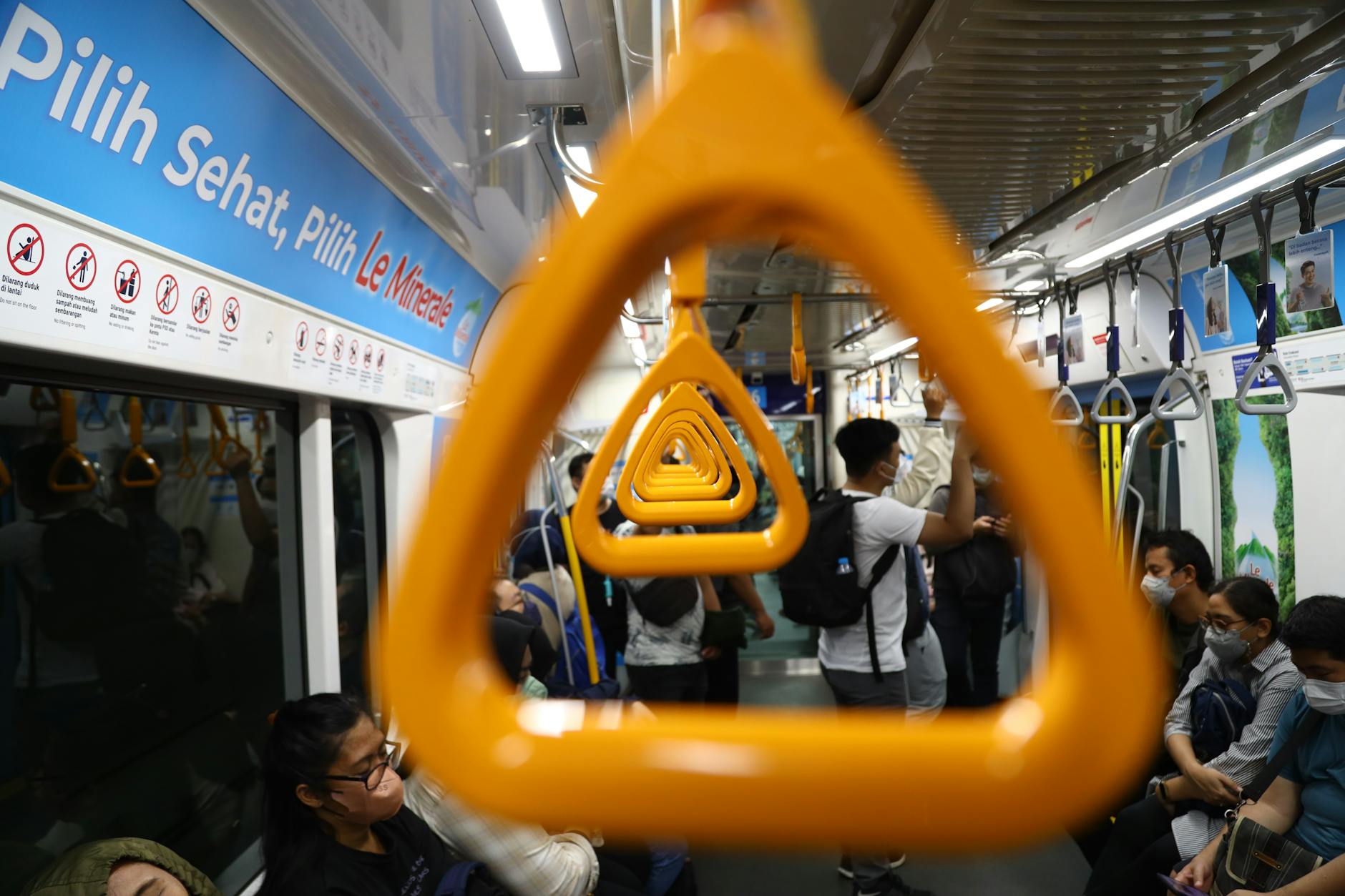 Church Street Cremorne with tram and cyclists