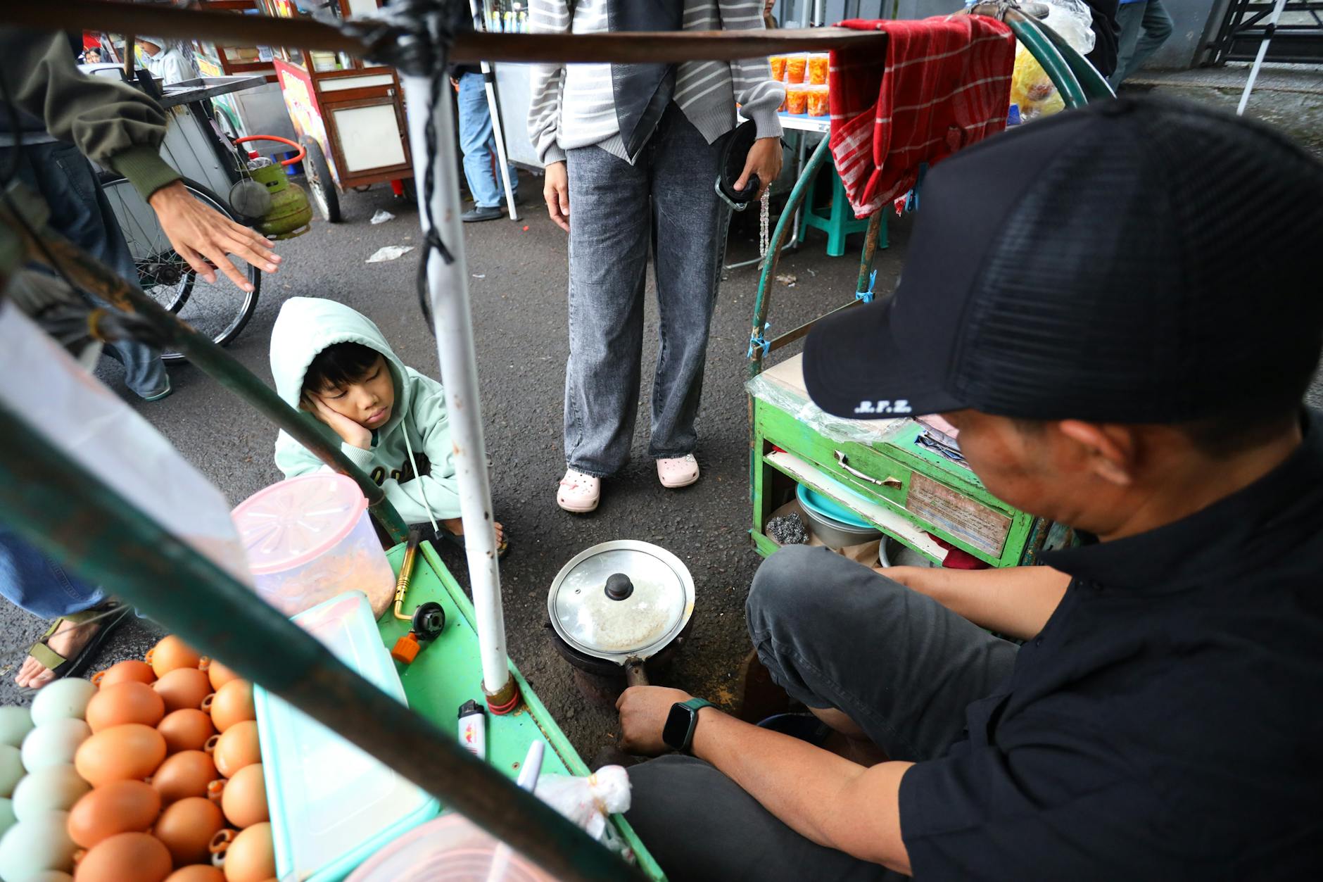 Fresh food spread representing Footscray weekend dining and market culture