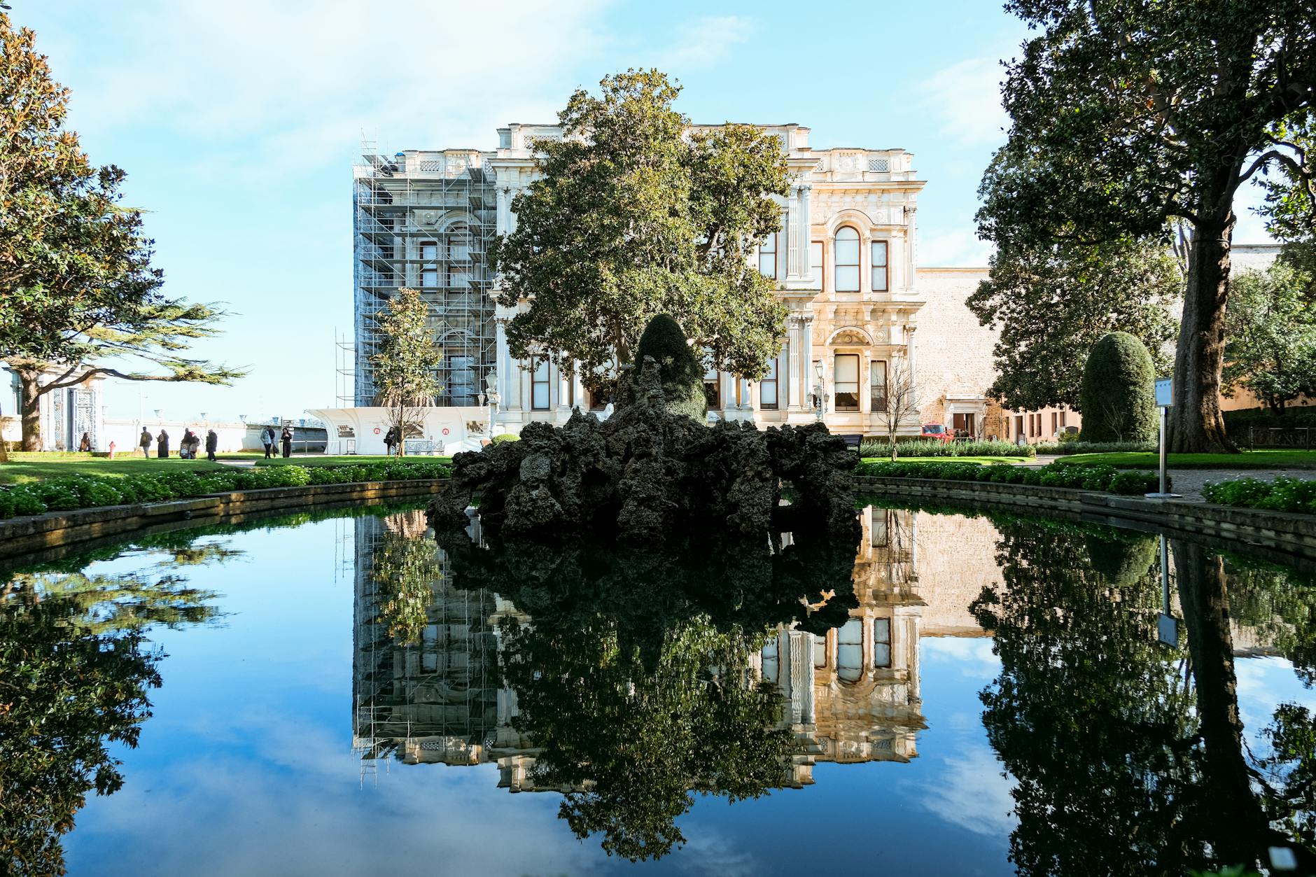 Como House and its heritage gardens in Toorak, a National Trust property dating to 1847